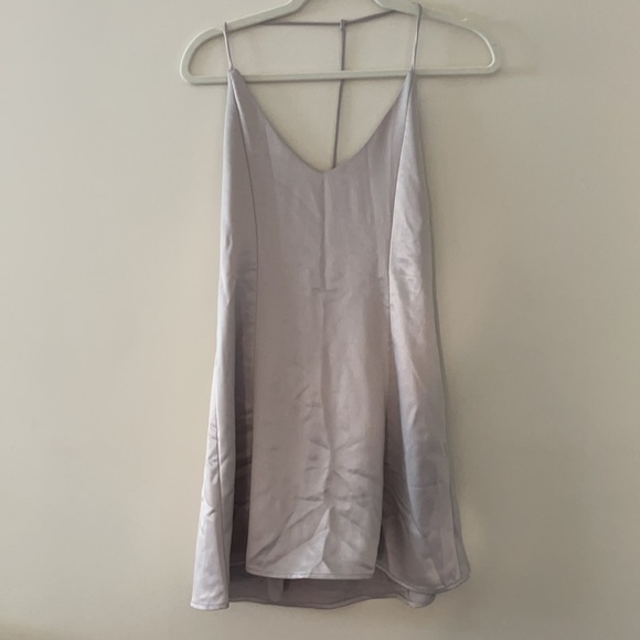 Nasty Gal Vintage Naomi Metallic Dress – NWT | S - Picture 5 of 7